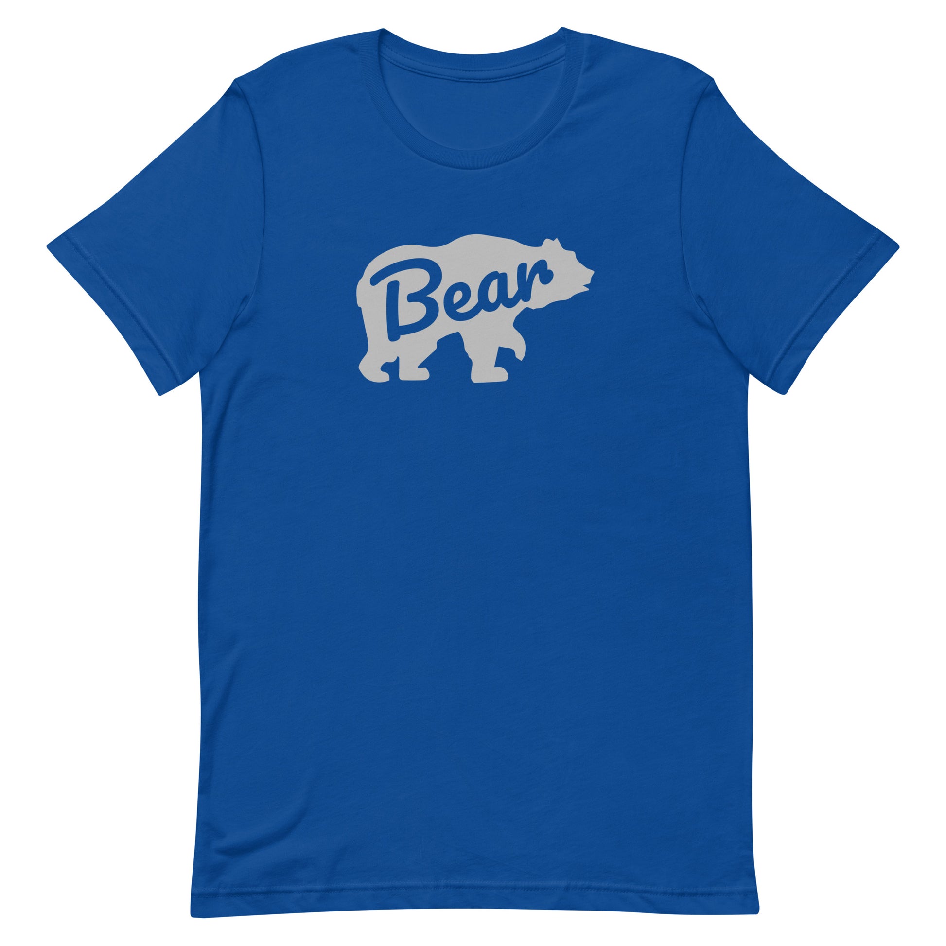 Gay Bear Pride Shirt - Bear True Royal Gay unisex-staple-t-shirt-true-royal-front-63b4dc5f7caad