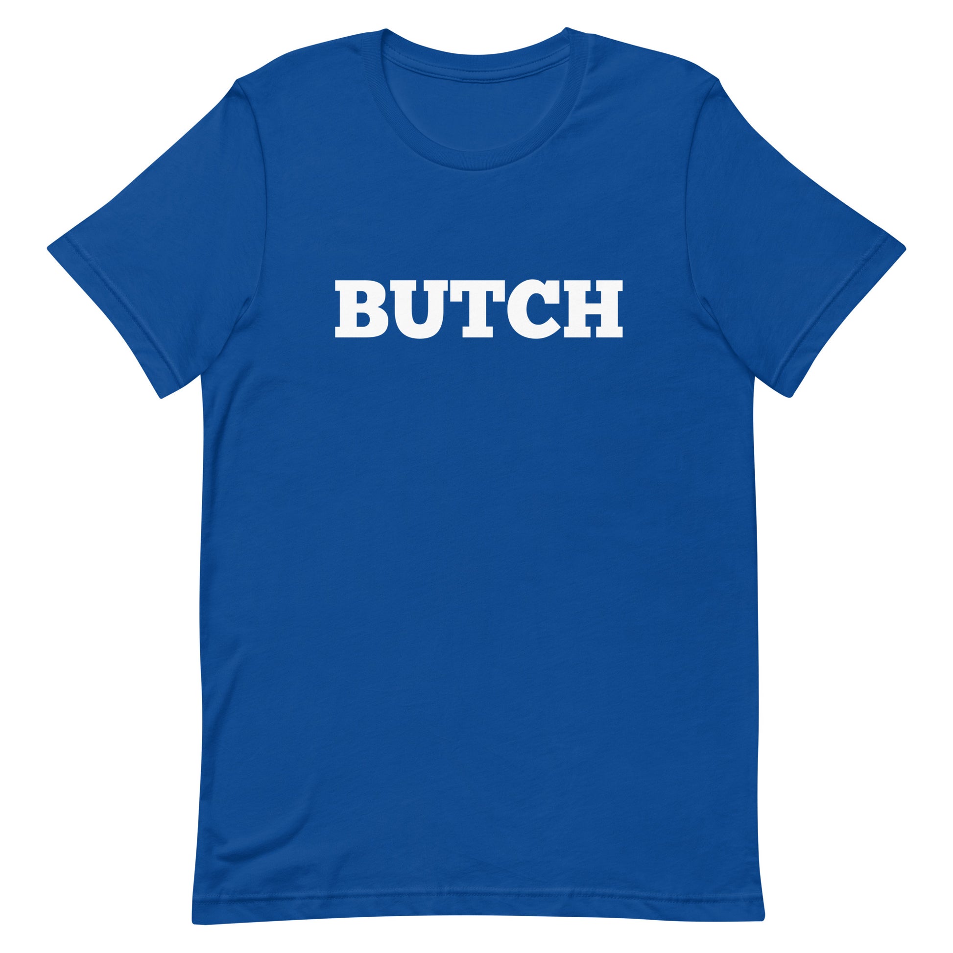 Lesbian Pride T-Shirt - Butch True Royal Lesbian unisex-staple-t-shirt-true-royal-front-63b4e2d98416e