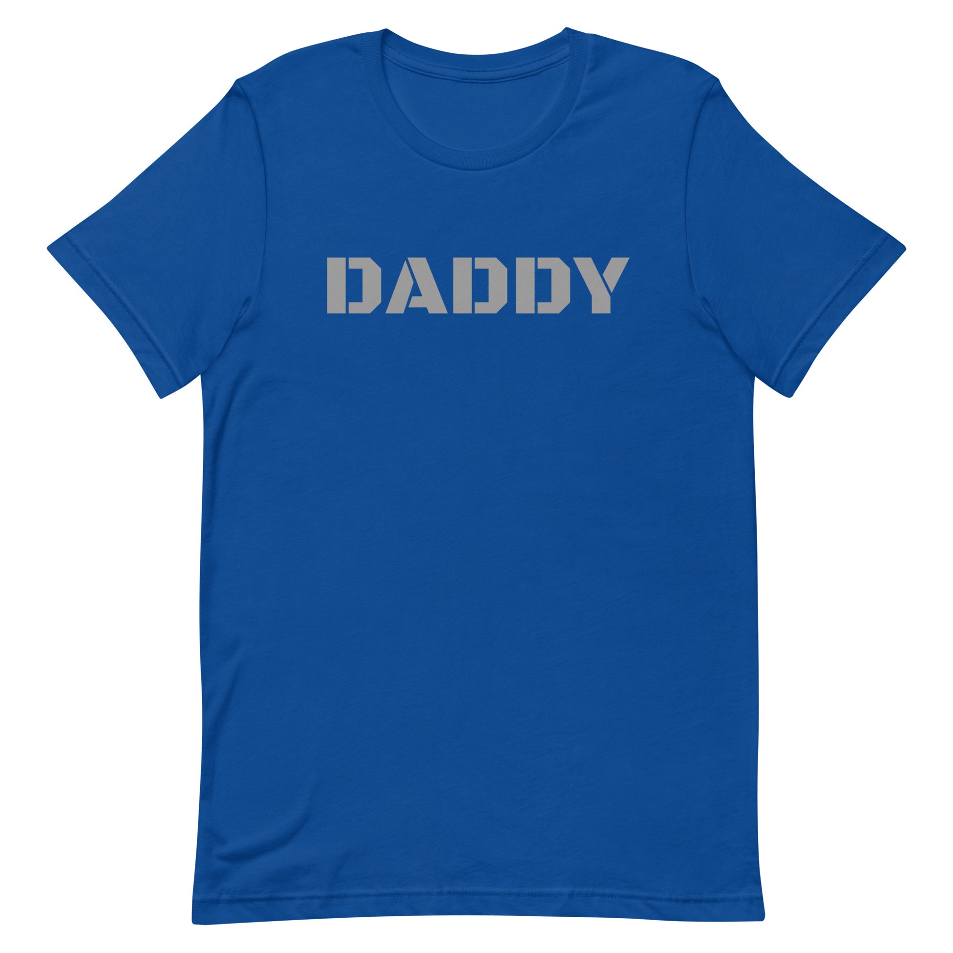 DADDY Tee Shirt True Royal Gay unisex-staple-t-shirt-true-royal-front-63b6241e65f52