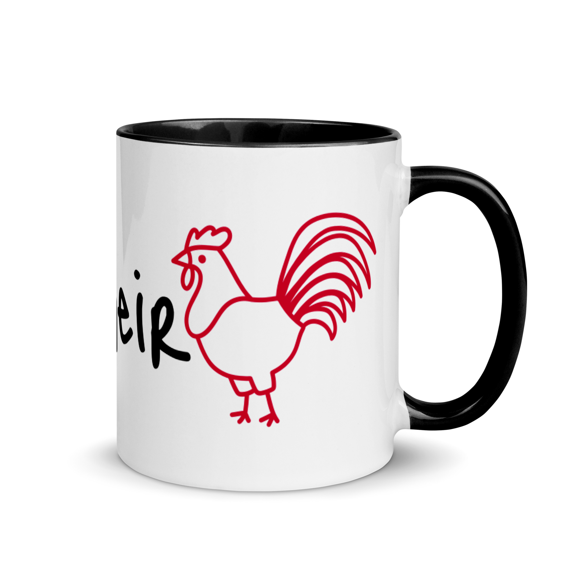 I Like Their Cock Rooster Ceramic Coffee Tea Mug 11oz white-ceramic-mug-with-color-inside-black-11oz-right-636323a793485