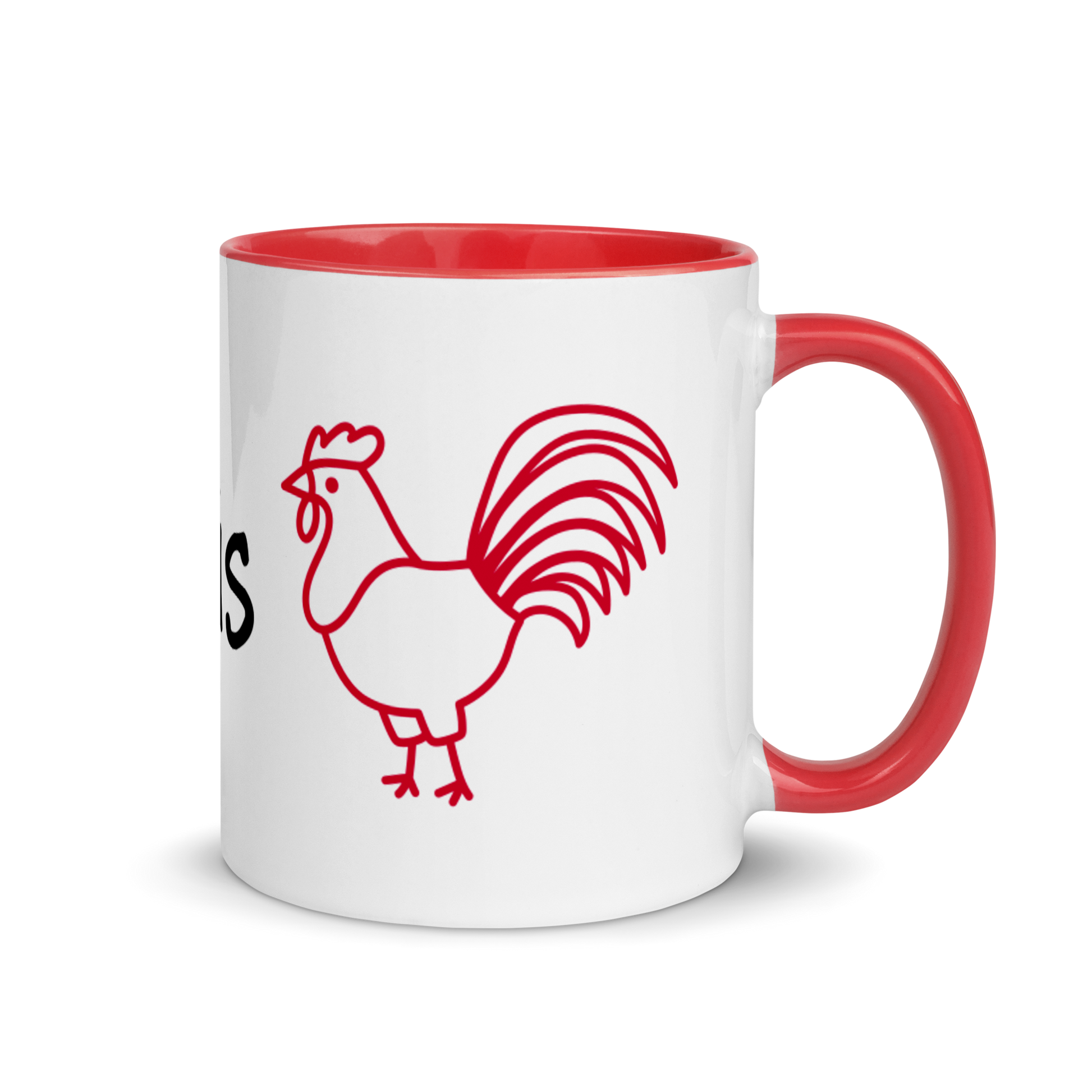 I Like His Cock Rooster Ceramic Coffee Tea Mug 11oz white-ceramic-mug-with-color-inside-red-11oz-right-63631dec31886