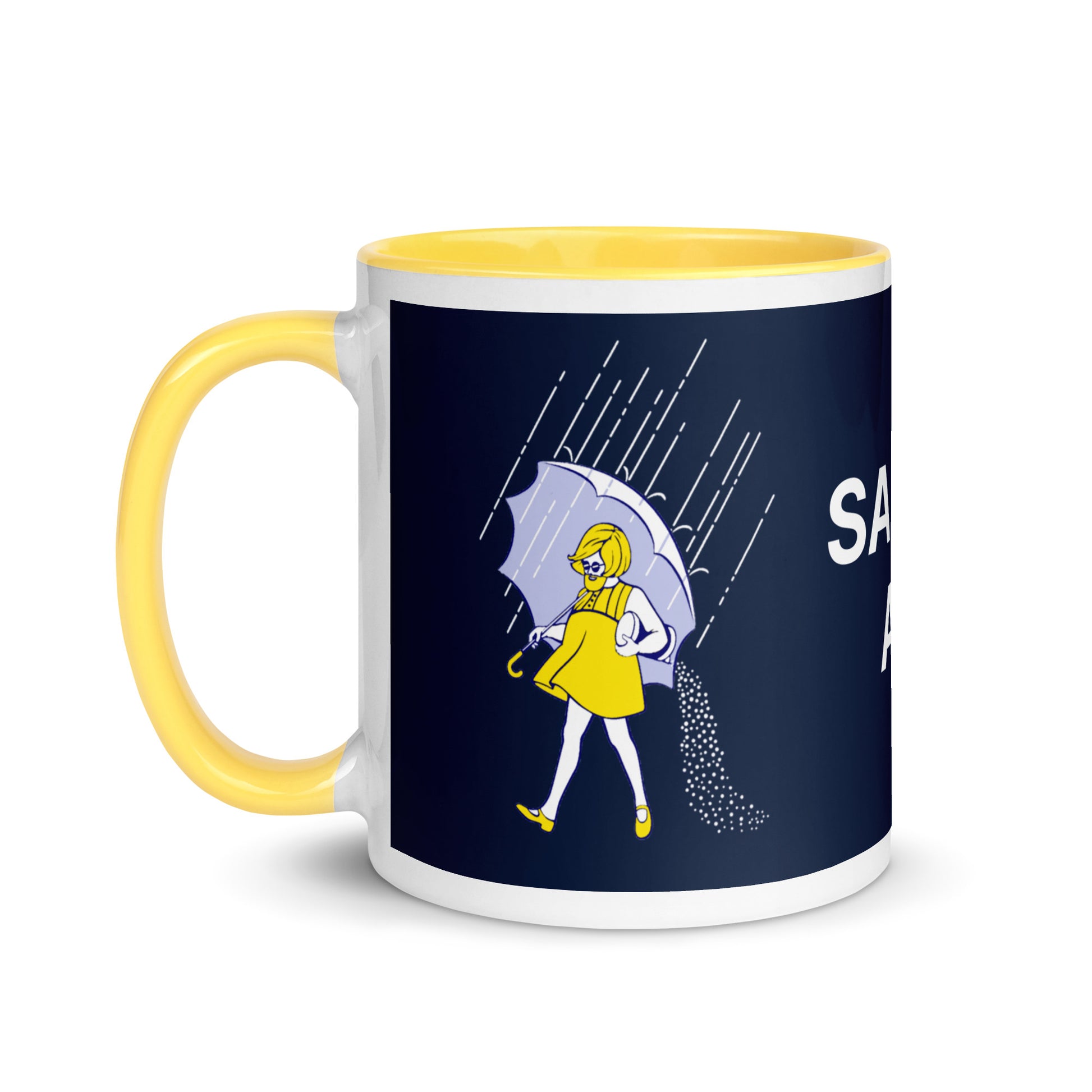 Salty AF Ceramic Coffee Team Mug white-ceramic-mug-with-color-inside-yellow-11oz-left-64125bc86920a