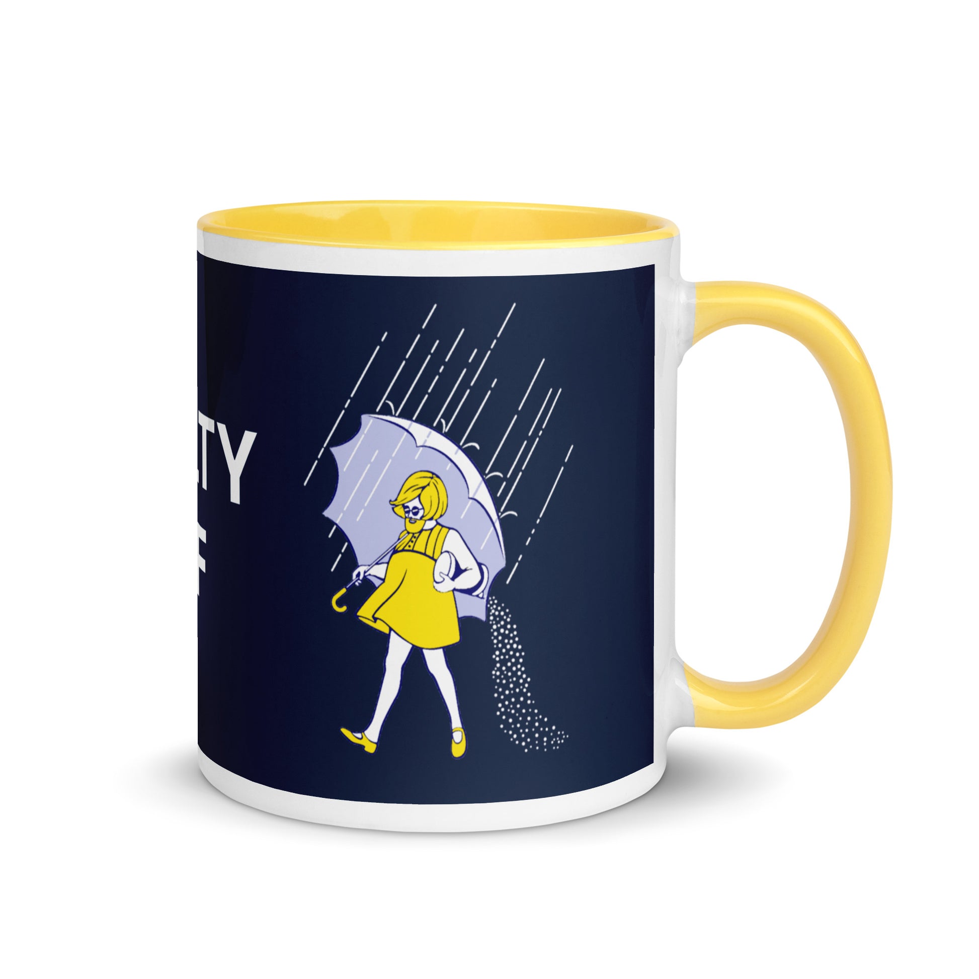 Salty AF Ceramic Coffee Team Mug Default Title white-ceramic-mug-with-color-inside-yellow-11oz-right-64125bc8679f0