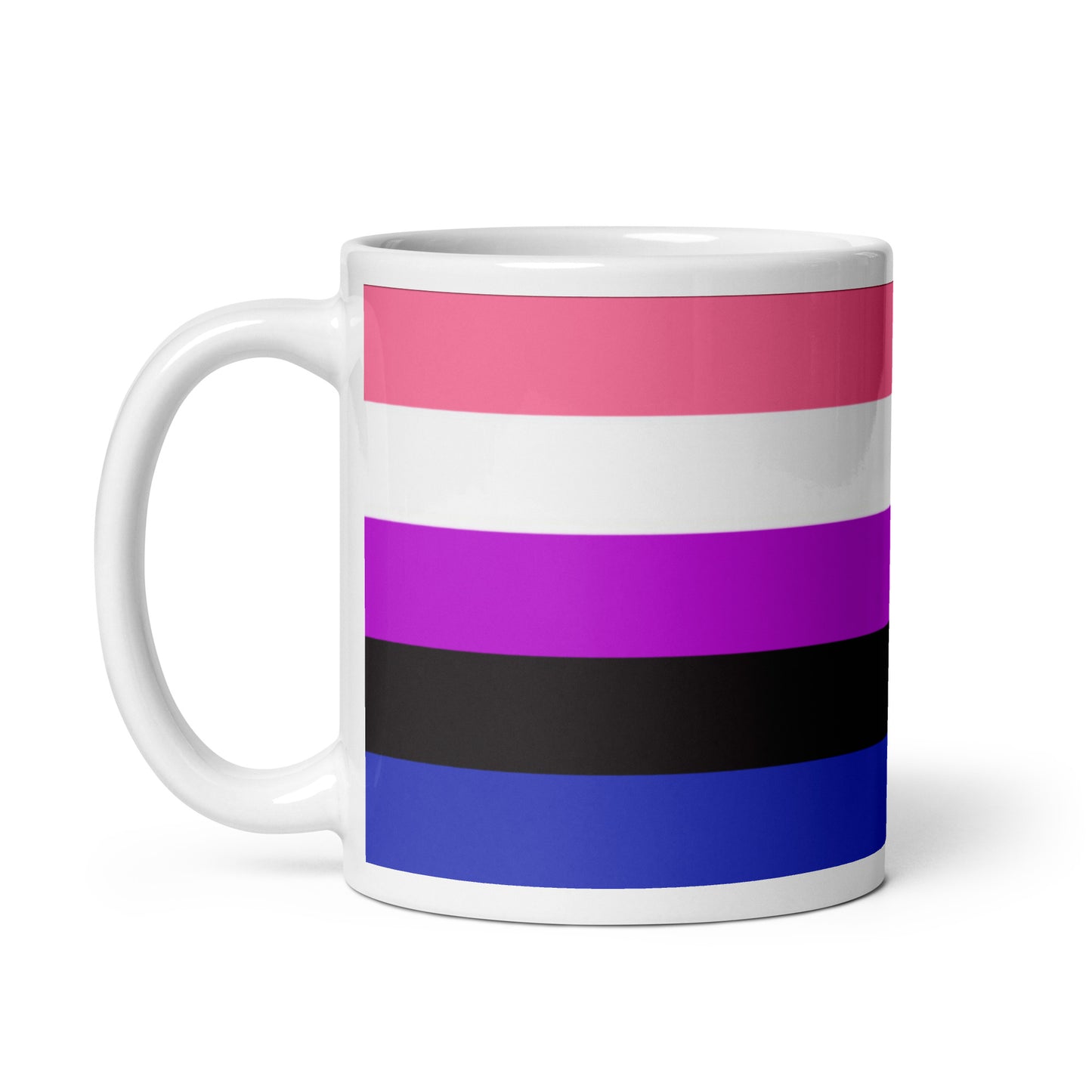 Genderfluid Pride Flag Ceramic Coffee Tea Mug white-glossy-mug-11oz-handle-on-left-6376ec31d0fd0