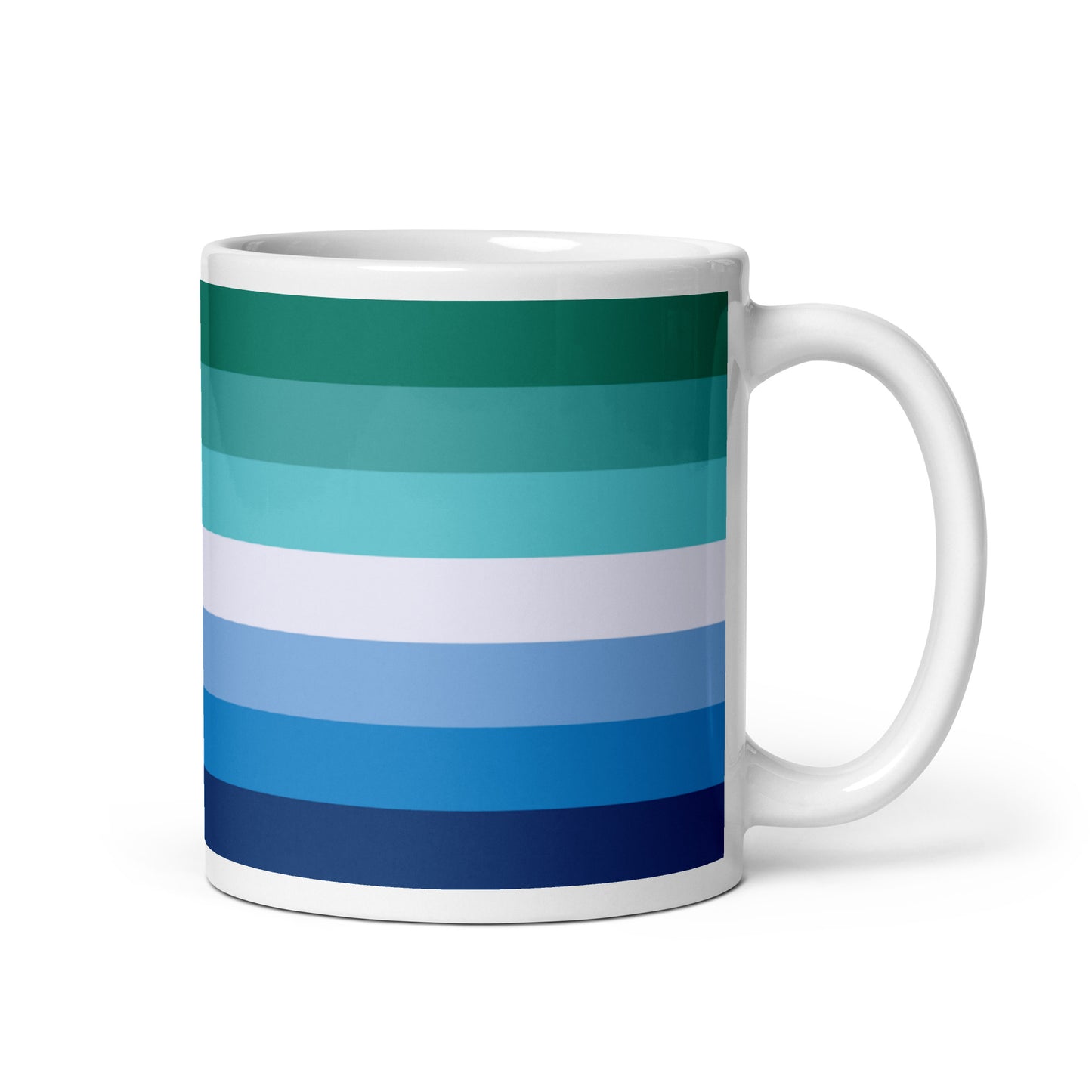 Gay MLM Vincian Pride Flag Ceramic Coffee Tea Mug white-glossy-mug-11oz-handle-on-right-6376ec71d5237