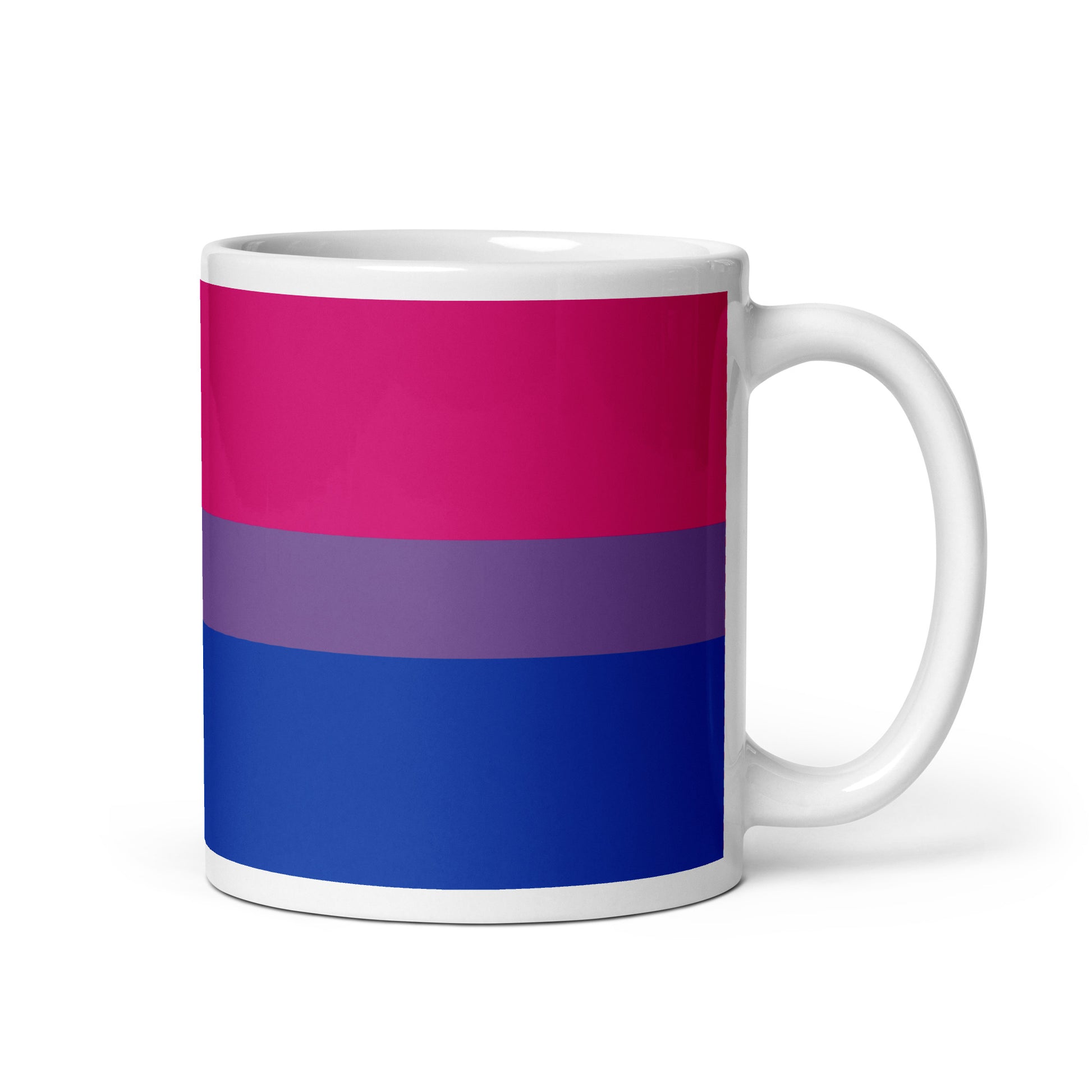 Bisexual Bi Pride Flag Ceramic Coffee Tea Mug white-glossy-mug-11oz-handle-on-right-6376f80a5e3e6