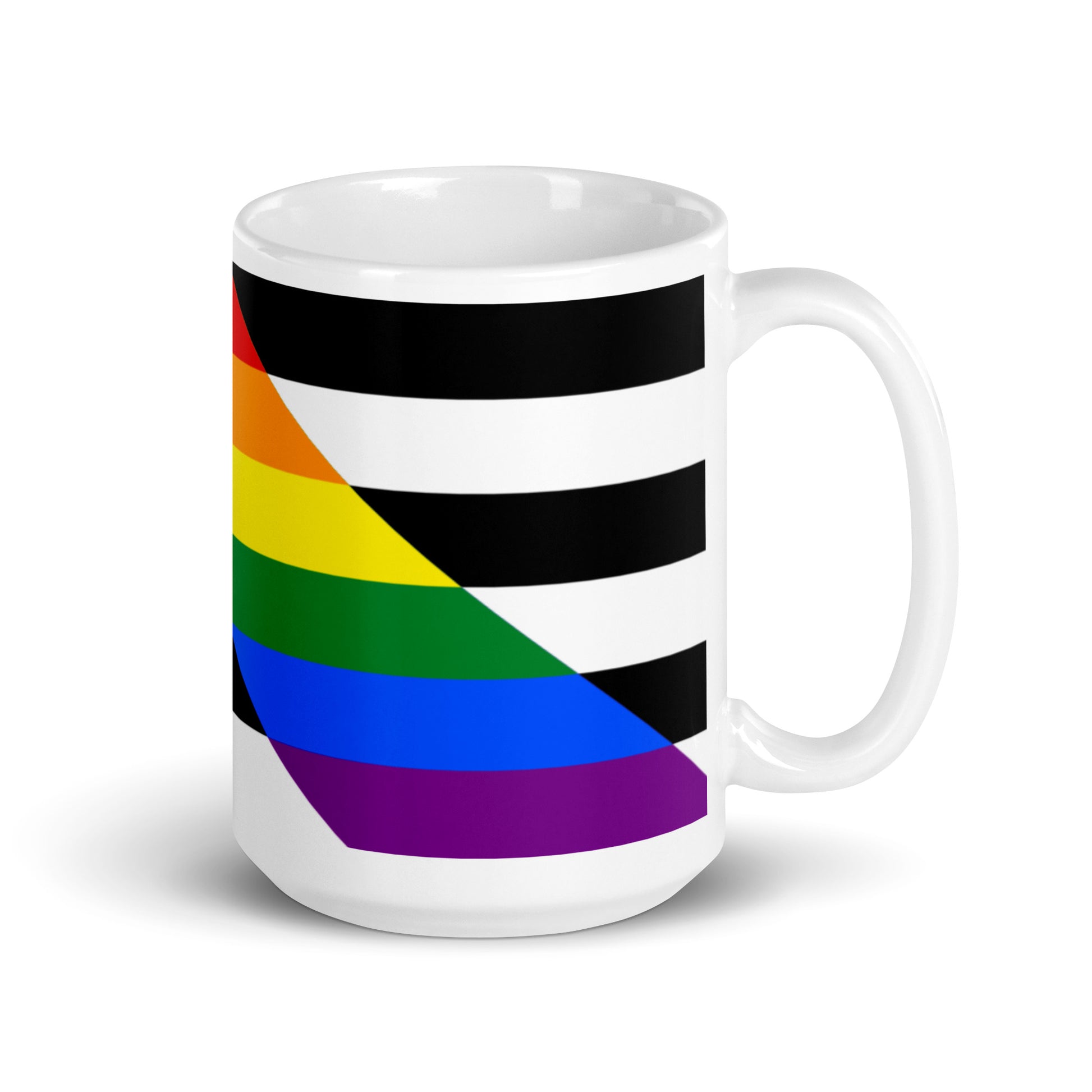 Straight Ally Pride Flag Ceramic Coffee Tea Mug white-glossy-mug-15oz-handle-on-right-6376f6fe21fd1