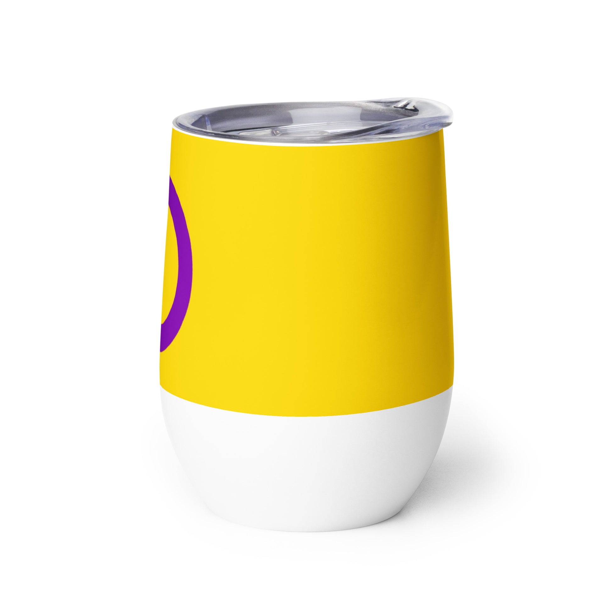 Intersex Pride Flag Stainless Steel Wine Tumbler 12oz wine-tumbler-white-right-637845e29cbb7