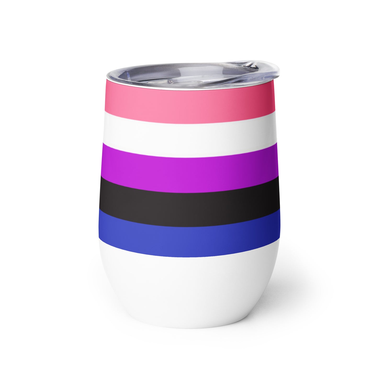 Genderfluid Pride Flag Stainless Steel Wine Tumbler 12oz wine-tumbler-white-right-6378464d4cb15