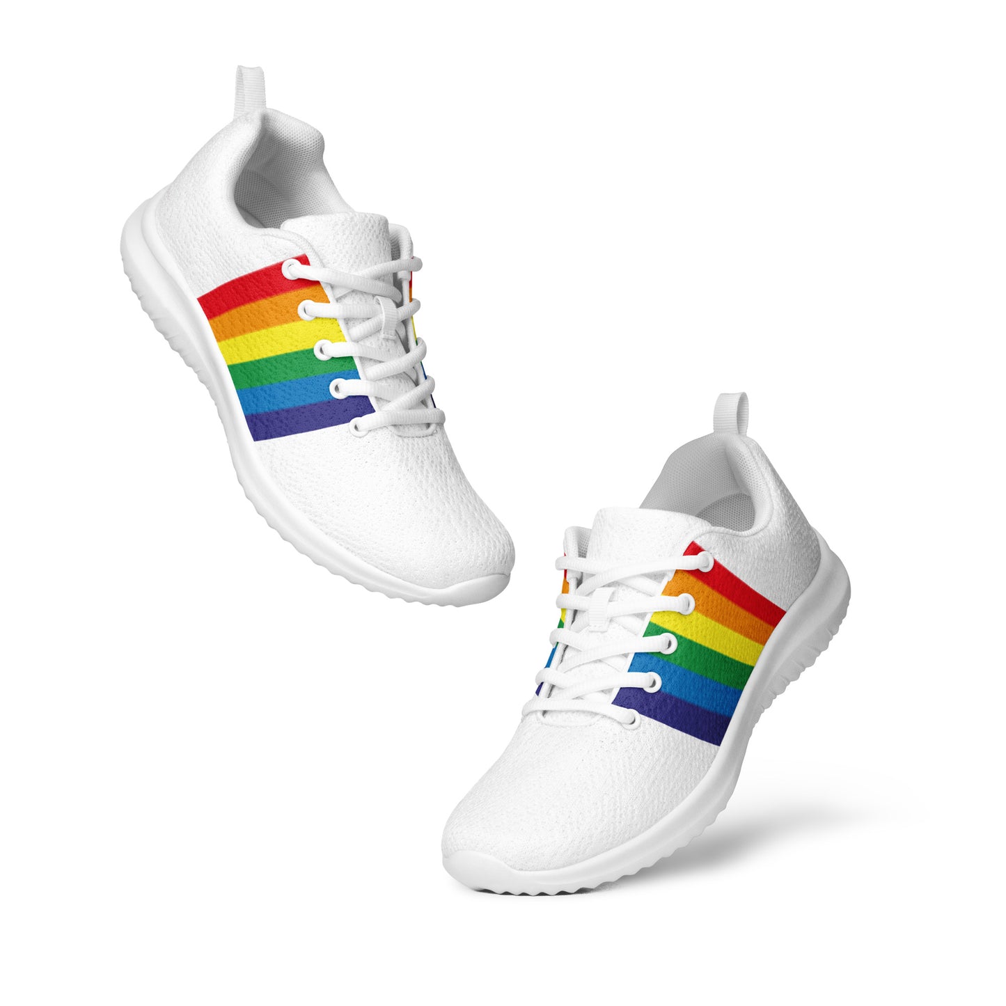 LGBTQ Pride Flag Women’s Athletic Shoes womens-athletic-shoes-white-front-641de4c6cfee4